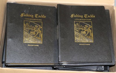 Lot 3117 - The Original Metal Printing Plates used in Graham Turners Fishing Tackle a Collectors Guide...