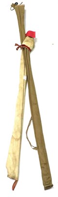 Lot 3123 - Two Split Cane Rods - Mitre Hardy 3pce 'Coachman' trout fly rod and a J.B.Walker 2pce fly rod,...