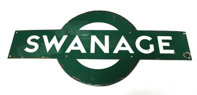 Lot 3217 - ** Southern Railway Target Swanage