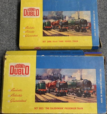Lot 3230 - Hornby Dublo 2-Rail Sets 2022 The Caledonian (locomotive repainted as Duchess of Sutherland LMS...
