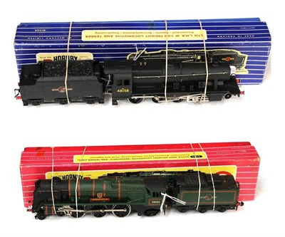 Lot 3241 - Hornby Dublo Locomotives 2235 Barnstaple 2-rail (G-E box G-F) LT25 2-8-0 Class 8F BR 48158...