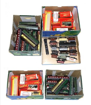 Lot 3249 - Triang And Others OO Gauge Rolling Stock including a few boxed examples (generally E-G)