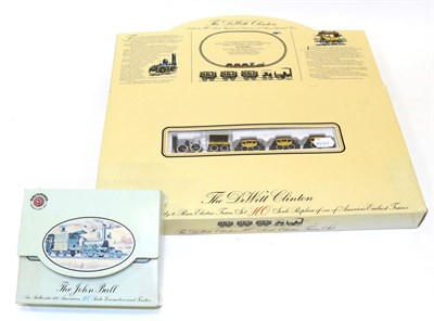 Lot 3262 - Bachmann HO Gauge The DeWitt Clinton Set together with The John Bull set (both E-G boxes F-G, a...