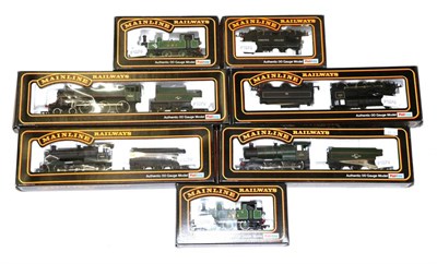 Lot 3289 - Mainline OO Gauge Collett Class 2251 Locomotives 2x37059 BR black and 37077 BR green; together with