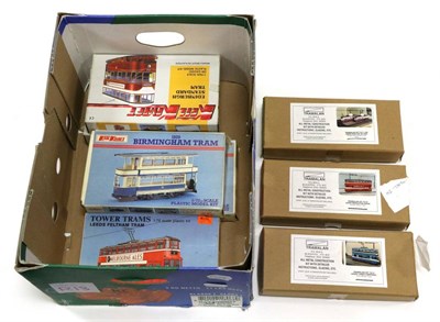 Lot 3293 - Tramalan Tram Kits TA12 Leeds Lance Corporal, TA11 A/B Leeds Railcar and TA10 Leeds Middleton...