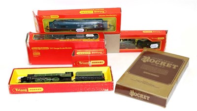 Lot 3294 - Triang Hornby Railways OO Gauge Locomotives R354 Lord of the Isles, R855 Flying Scotsman and...