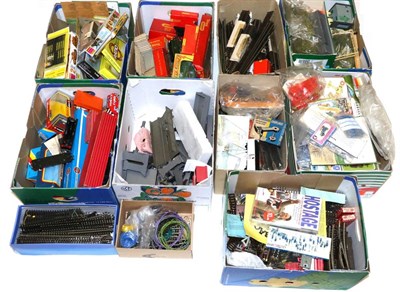 Lot 3299 - Various OO/HO Gauge A Large Collection Of Assorted Accessories, Track And Other Items (qty, in...