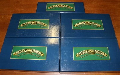 Lot 3304 - ** Golden Age Models (Made By F C Models -Korea) OO Gauge A Set Of Nine LNER Two Tone Blue...