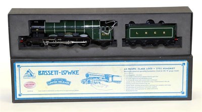 Lot 3336 - Bassett-Lowke (Corgi) O Gauge Humorist 4-6-2 LNER 2751 Locomotive 2/3-rail electric (E box G, label