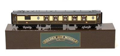 Lot 3343 - ** Golden Age Models (FC Models, Korea) O Gauge Pullman Coach: 1-C 3rd Kitchen Class Car No.70 grey