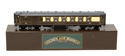 Lot 3345 - ** Golden Age Models (FC Models, Korea) O Gauge Pullman Coach: 2-F 2nd Class Guard Parlour Car...