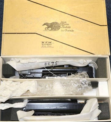 Lot 3352 - ** KTM Scale Models O Gauge 15157 4-8-4 Niagara Class S-1b New York Central 6023 black (E box G-F)