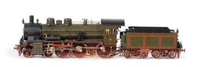 Lot 3370 - Aster Gauge 1 4-6-0 Class BR 38 DR/DB KPEV P9 Locomotive And 8-Wheel Tender professionally...