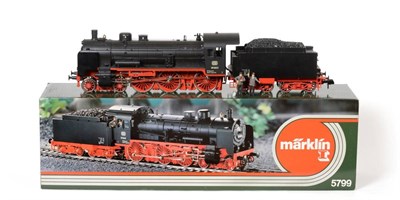 Lot 3390 - Marklin Gauge 1 5799 4-6-0 DB 38 1803 with eight wheel bogie tender (E box G)