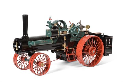 Lot 3416 - Maxitrak Case 1"; Scale 80HP Traction Engine professionally constructed and finished in black/green