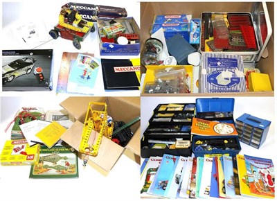 Lot 3442 - Meccano A Large Collection Of Assorted Loose Parts various ages and colours; together with assorted