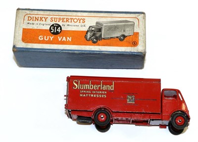 Lot 3485 - Dinky 514 Guy Slumberland Van (G-E, a few chips, decals appear undamaged)