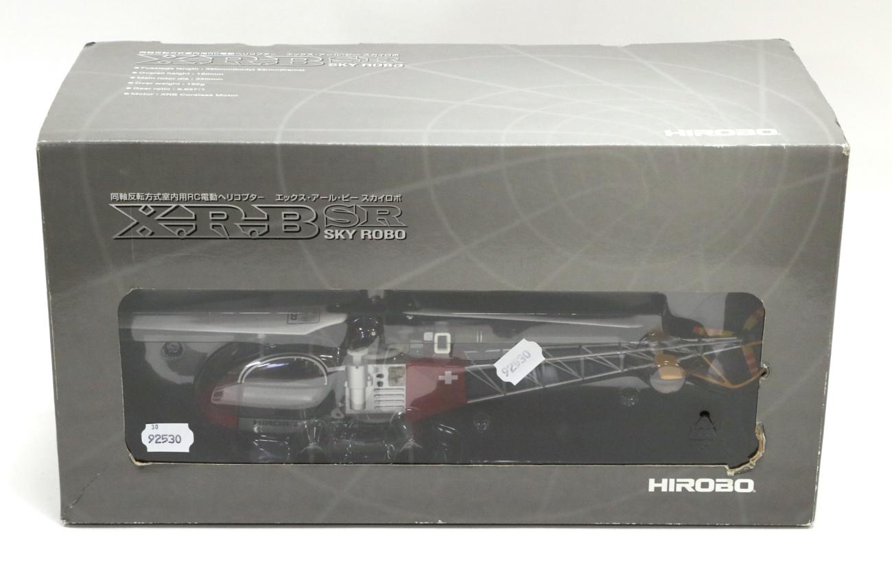 Lot 3522 - Hirobo Radio Controlled XRB SR Sky Robo Helicopter (E box G-E)