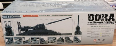 Lot 3525 - Metal Troops Creation Unmade Kit 1:35 Scale Dora Super Heavy Railway Gun (unopened)