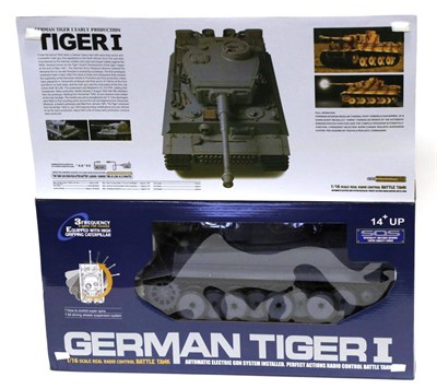 Lot 3531 - Speciality Military Affairs Radio Controlled Tiger 1 Tank (E box G-E)