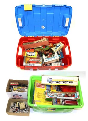 Lot 3537 - Various Toys including assorted diecast (some modern boxed examples), a few tin toys, Hornby O...