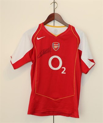Lot 3019 - Arsenal Signed Shirt signed by Thierry Henry