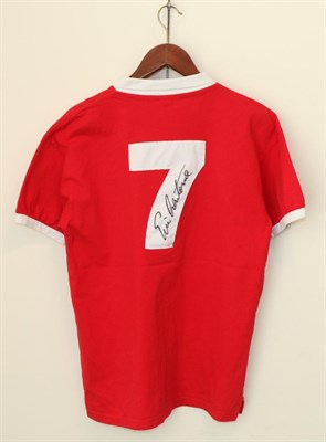 Lot 3033 - Manchester United  No.7 Signed Shirt signed by Eric Cantona, with flyer from event where it was...