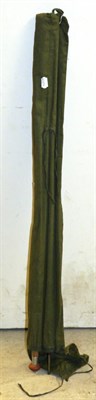 Lot 3073 - An Aspindales 3pce Bamboo 'The Avon' Rod, in rod bag, together with a box of lures