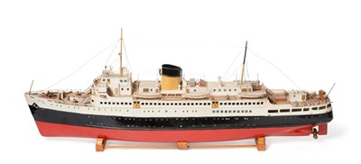 Lot 3144 - Scratchbuilt Model Of Cross Channel Ferry 'Falaise' (Southern Railway/BTC) well constructed...