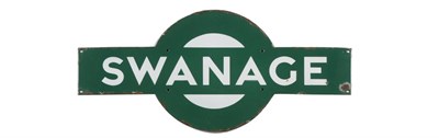 Lot 3162 - Southern Railway Target Swanage