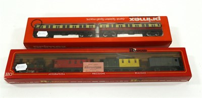 Lot 3200 - Rivarossi Ferrovie Nord Milano Centenary Set (1879-1979) consisting of 0-4-0T FNM 200-05...