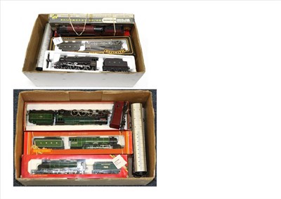 Lot 3211 - Wrenn W2242 City Of Liverpool LMS 6247 (E box G-F); Hornby Railways R398 Flying Scotsman, R154...