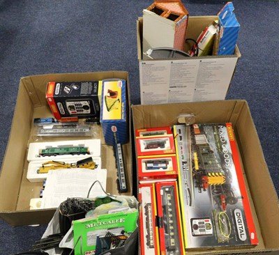 Lot 3222 - Hornby OO Gauge Locomotives And Rolling Stock including Digital Mixed Goods set (with...