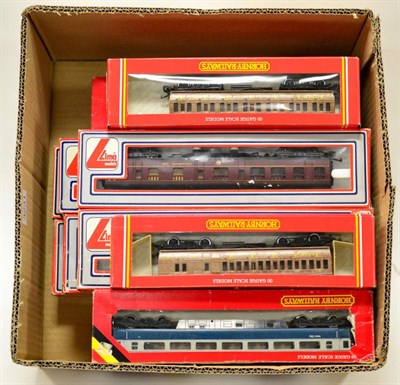 Lot 3231 - Lima OO Gauge Locomotives And Rolling Stock including 2-6-0 LMS 13000 and 2-Car BR(W) DMU (all E-G