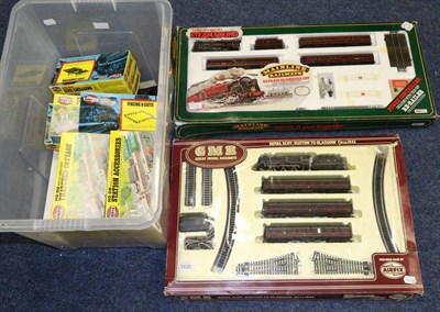 Lot 3233 - Mainline OO Gauge Express Passenger Set with LMS Royal Scot locomotive and three LMS coaches;...