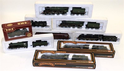 Lot 3235 - Mainline OO Gauge Locomotives 37056 Royal Scot BR 46100 and Scots Guardsman LMS 6115 (both E...