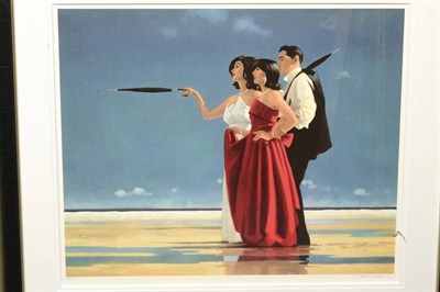 Lot 718 - Jack Vettriano O.B.E. (b.1951) "The Missing Man" Signed in pencil, limited edition 100/250,...