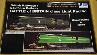 Lot 3276 - Aster Hobby Gauge 1 30th Anniversary Model British Railways/Southern Railway Battle Of Britain...