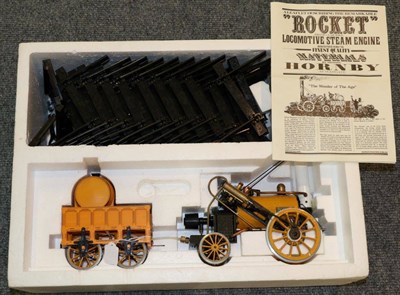 Lot 3278 - Hornby 3 1/2"; Gauge Live Steam Stephenson's Rocket (E box G-F)