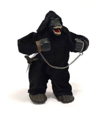 Lot 3302 - Louis Marx C/w King Kong with plastic hands and face and tin feet 7.5";, 19cm high (G but has...