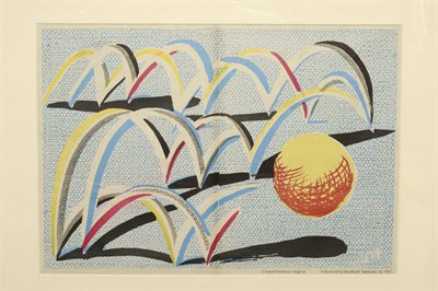 Lot 727 - David Hockney (b.1937)  "A Bounce for Bradford" Inscribed with the title and dated February 24...