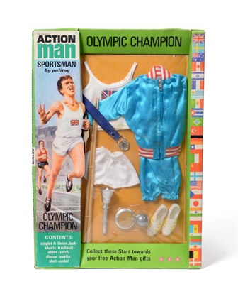 Lot 3419 - Palitoy Action Man Olympic Champion Outfit (unopened in original box, G, a little wear)