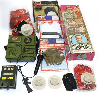 Lot 3427 - Palitoy Action Man Various Items including French Foreign Legion uniform, Judo Sui and Military...