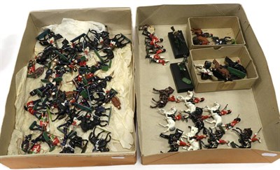 Lot 3459 - Various Plastic And Lead Soldiers mostly mounted