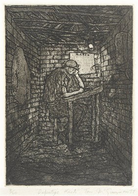 Lot 739 - Tom McGuinness (1926-2006) "Deputy's Kist" Signed artist's proof, limited edition print, 8/30,...