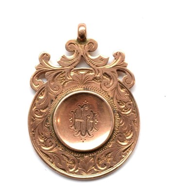 Lot 3001 - A 9ct Gold Medal for Kenyon Lockwood Cup 1912, won by Primrose Hill C & A.C.