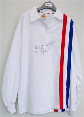 Lot 3034 - Pele Signed Replica 'Escape To Victory' Shirt with Prestige Certificate of Authenticity