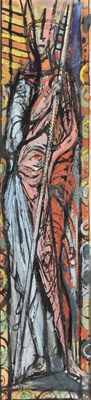 Lot 783 - John Piper L.G. (1903-1992) Study for a Stained Glass Window (possibly for Oundle Chapel)...