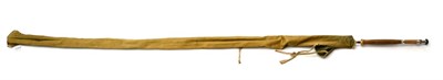 Lot 3066 - A Hardy 2pce 10ft Split Cane 'The Phantom No.7' Fly Rod, with agate line butt ring and tip...