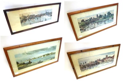 Lot 3173 - Carriage Prints Selby, Yorkshire by Kenneth Steel, Felixstowe Ferry by Leonard Squirrell...